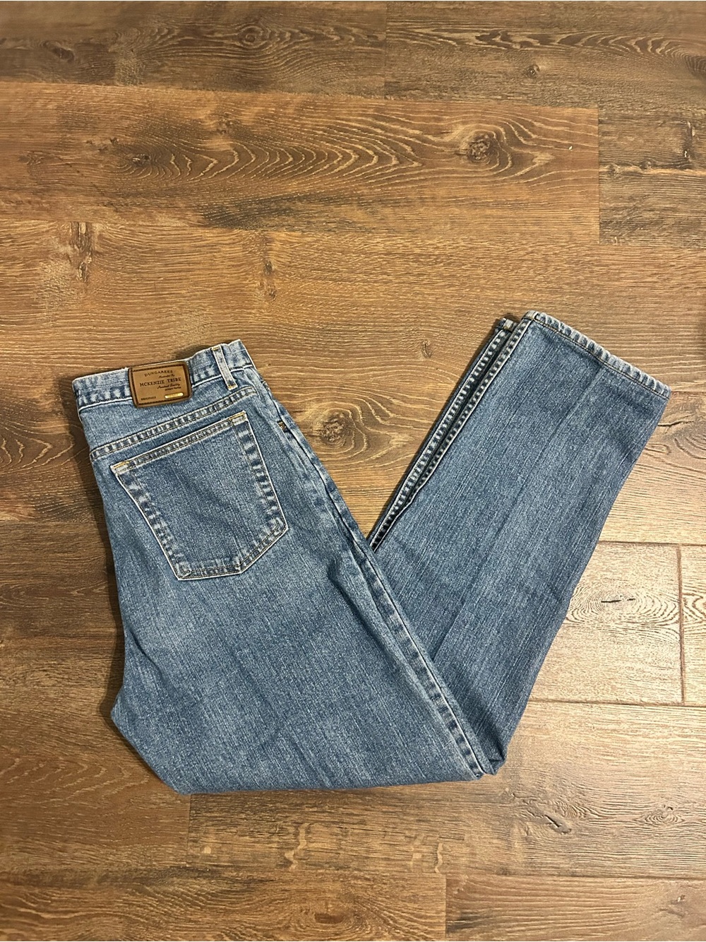 McKenzie Tribe Classic Men's Blue Denim Jeans - Comfortable Everyday Fit